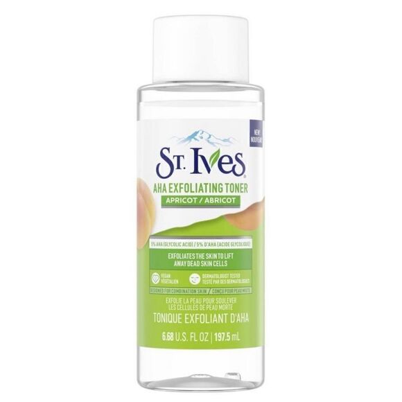 St. Ives Apricot exfoliating Facial toner 6.68 Fl oz - Picture 1 of 8
